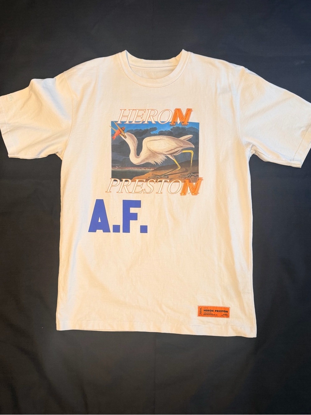 Heron Preston SS21 “A.F.” Graphic Tee